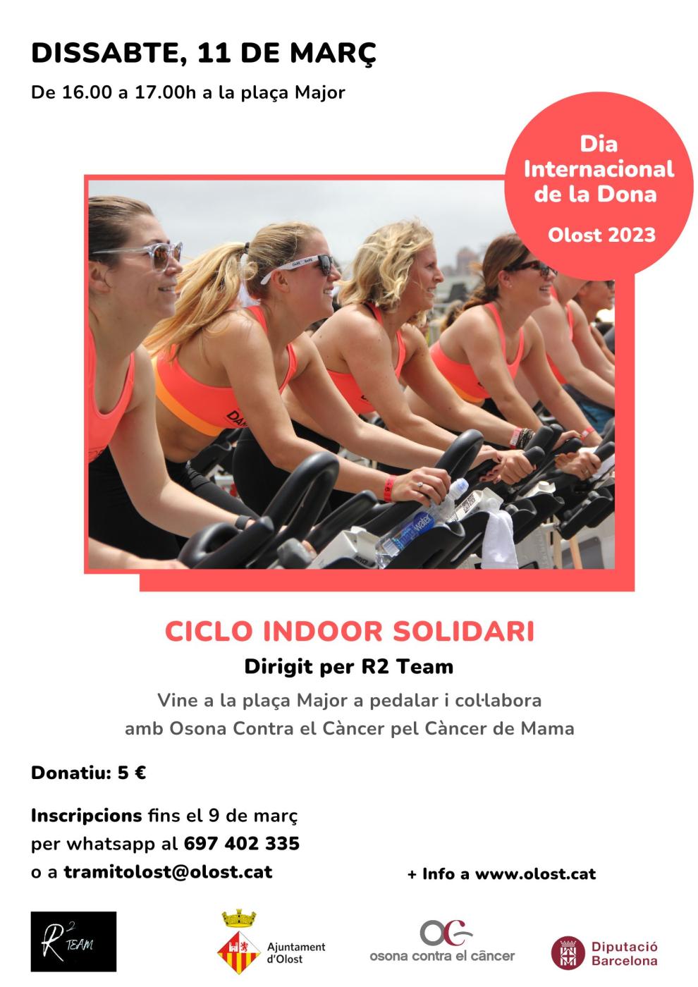 Ciclo Indoor Solidari dirigit per R2 Team